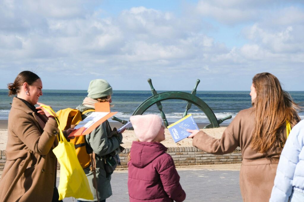 Kindertocht Beaufort Beeldenpark in Middelkerke