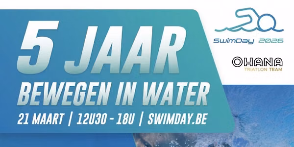 SwimDay 21 maart 2027 — Uitgaan in Middelkerke