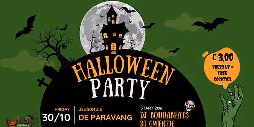 🎃🕸 HALLOWEEN PARTY @PARAVANG 🕷🩸 — familie-kids in Middelkerke