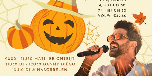 Halloween ontbijt buffet met Danny Diëgo